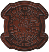 Officially Licensed HMH-463 Pegasus Leather Patch