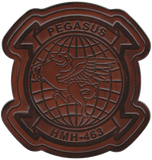 Officially Licensed HMH-463 Pegasus Leather Patch