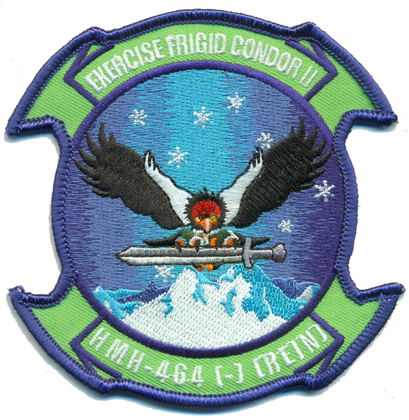 Official HMH-464 Frigid Condor II Patch