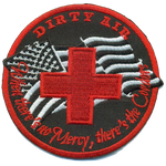 Official HMH-464 Dirty Air ITX Black/Red Patch