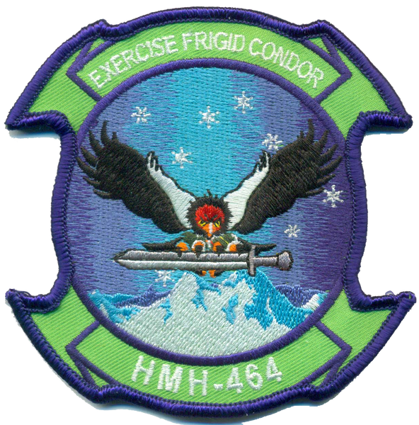 Official HMH-464 Frigid Condor Patch