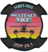 Official HMH-466 Wolfpack Vice Patch