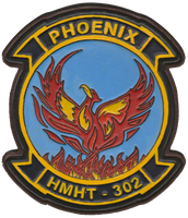 Officially Licensed HMHT-302 Phoenix Leather Squadron Patches