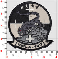 Officially Licensed USMC HMLA-167 Warriors Squadron Patch