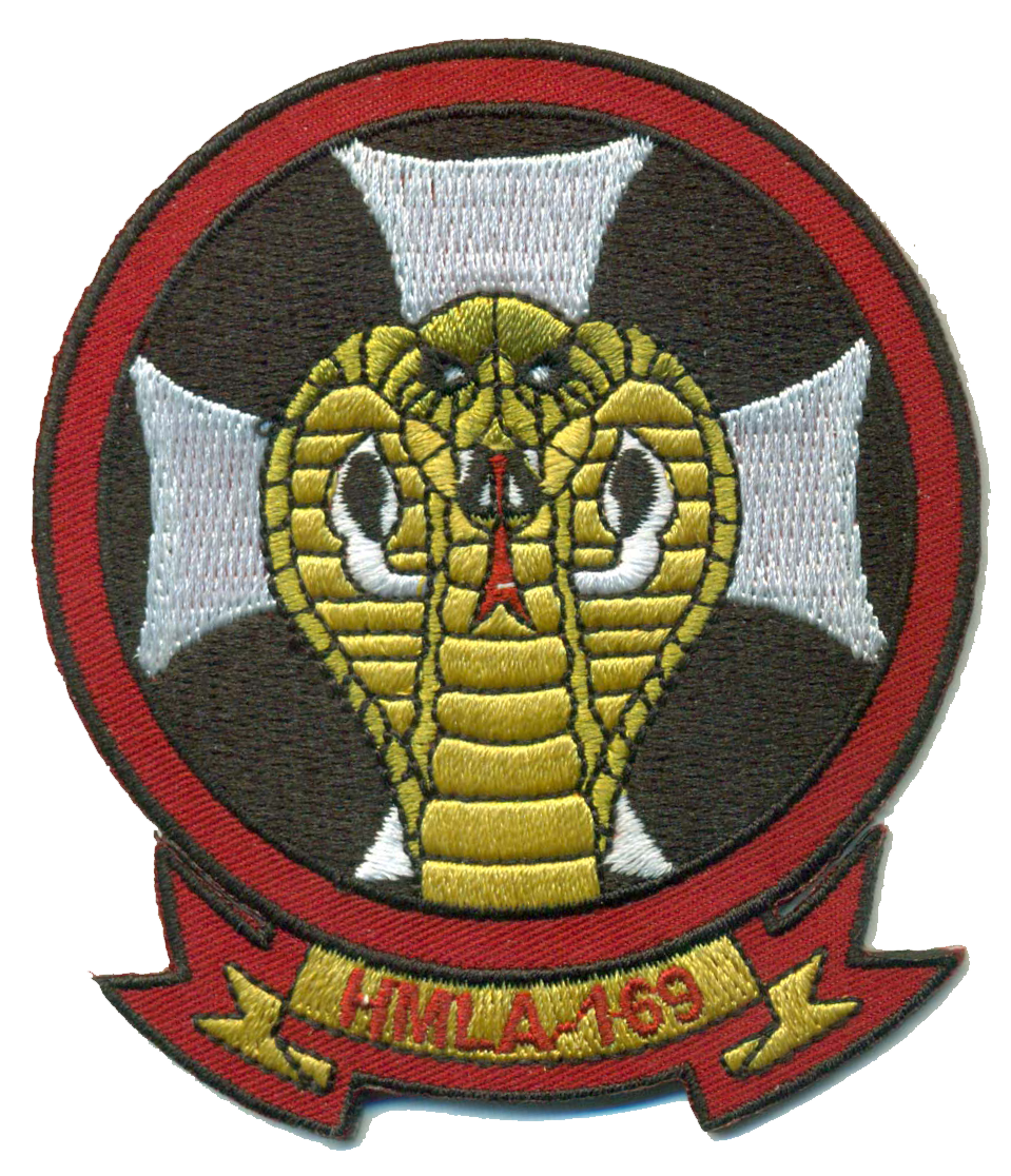 Officially Licensed USMC HMLA-169 Vipers Squadron Patches ...