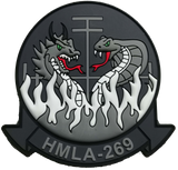 Officially Licensed HMLA-269 Gunrunners PVC Squadron Patches