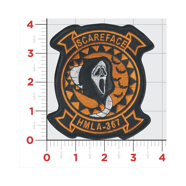Official HMLA-367 Scarface Halloween patch