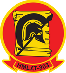 Officially Licensed USMC HMLAT-303 Atlas Sticker