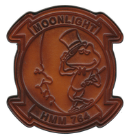 Officially Licensed HMM-764 Moonlight Leather Patches