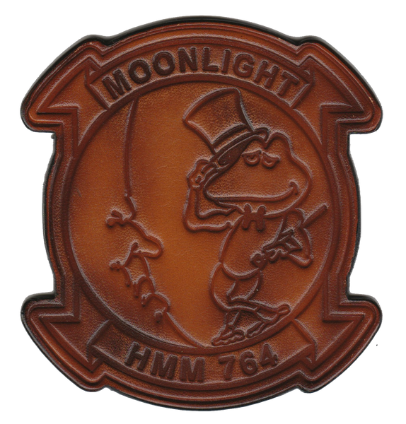 Officially Licensed HMM-764 Moonlight Leather Patches