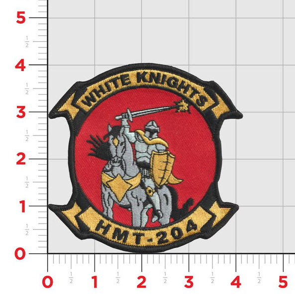 Officially Licensed HMT-204 White Knights Squadron Patch
