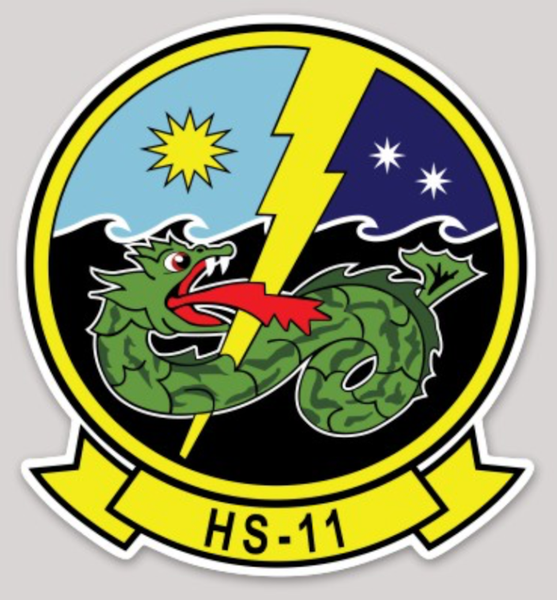 Officially Licensed HS-11 Dragonslayers sticker