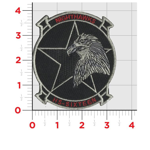 Officially Licensed US Navy HS-16 Nighthawks Patch