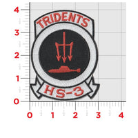 Officially Licensed US Navy HS-3 Tridents Patch