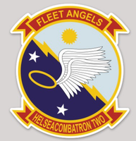 Officially Licensed HSC-2 HC-2 Fleet Angels Sticker