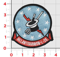 Officially Licensed US Navy Helicopter Squadron HSL-35 Magicians Patch