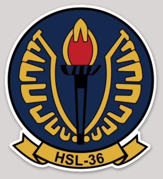 US Navy Helicopter Squadron HSL-36 Sticker