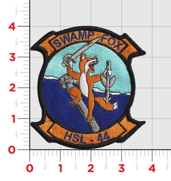 Officially Licensed US Navy HSL-44 Swamp Fox Patch