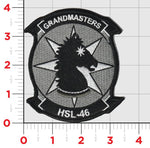 Officially Licensed US Navy Helicopter Squadron HSL-46 Grandmasters Patch
