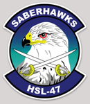 US Navy Helicopter Squadron HSL-47 Sticker
