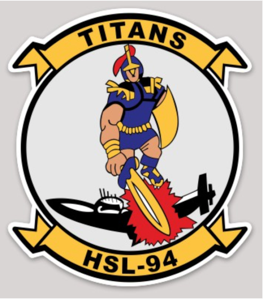 US Navy Helicopter Squadron HSL-94 Sticker