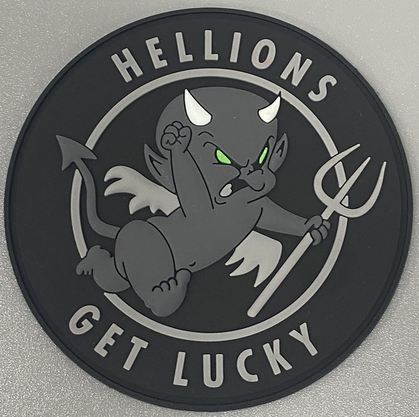 Official HT-28 Hellions Get Lucky PVC Shoulder Patch