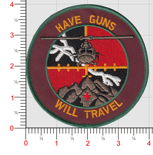 Official HMLA 167 Have Guns Will Travel Patch