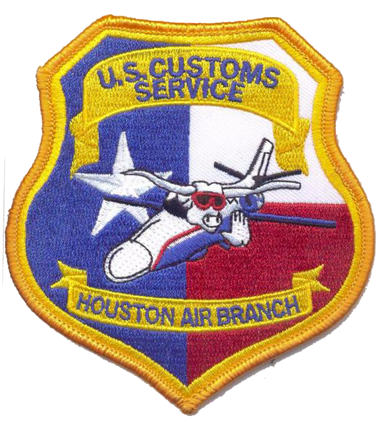 Legacy US Customs, Houston Air Branch Patch