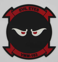 Officially Licensed USMC VMM-163 Evil Eyes PVC Patch