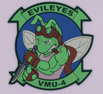 Official VMU-4 Evil Eyes PVC Glow patches
