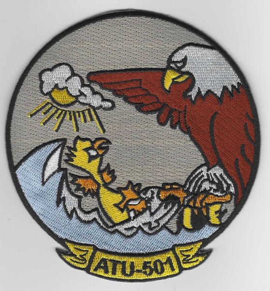 Officially Licensed US Navy Advanced Training Unit ATU-501 Patch