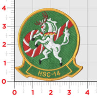 Official HSC-14 Chargers Holiday Patches