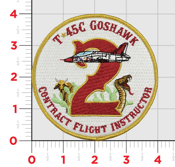 NAS Kingsville T-45 Contract Flight Instructor Patch