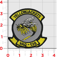 Officially Licensed US Navy VAQ-138 Yellow Jackets Squadron Patch