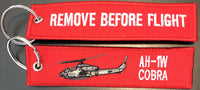 AH-1W REMOVE BEFORE FLIGHT Key Ring