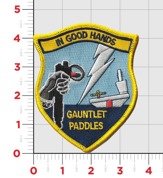 Official VAQ-136 Gauntlets Paddles Patch