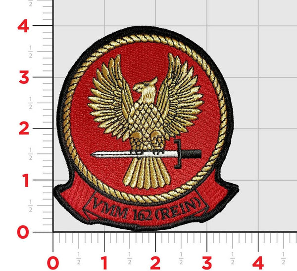 Officially Licensed USMC VMM-162 REIN Squadron Patch