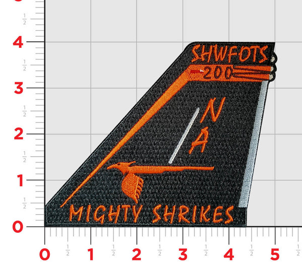 Official VFA-94 Shrikes F-18 Tail Flash Patch