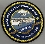 Official US Coast Guard Office of Aviation Forces PVC Patch