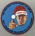 Official VMM-263 R. Lee Ermey Christmas Shoulder Patch