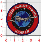 Official USAF 17th ATTACK Squadron 6000 Hour Reaper Patch