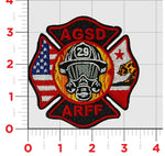 Official 29 Palms AGSD Fire Rescue Patch