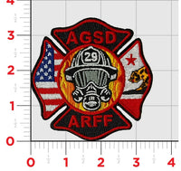 Official 29 Palms AGSD Fire Rescue Patch