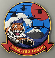 Official VMM-262 Flying Tigers REIN PVC Patch
