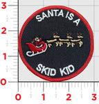 Santa is a Skid Kid Christmas Shoulder Patch