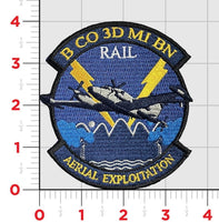 Official US Army B Co 3rd MI Bn Aerial Exploitation Patch