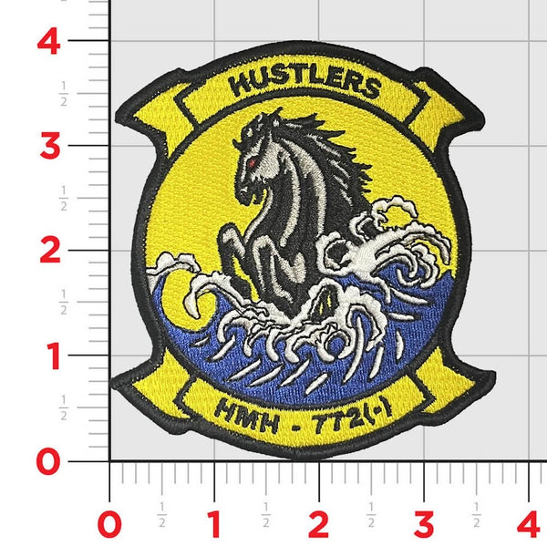 Officially Licensed HMH-772 Hustlers Squadron Patch