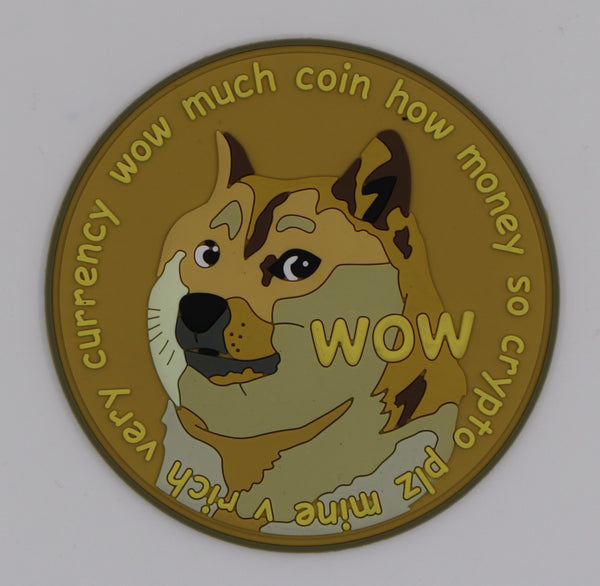 VMM-262 Doge Coin PVC patches