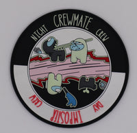 Day Crew/Night Crew Imposter PVC Patches