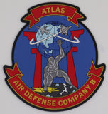 Officially Licensed USMC Atlas Air Defense Company Bravo Patches